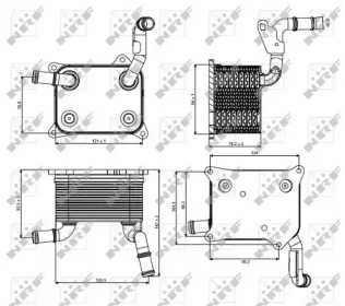 WILMINK GROUP wg1720007 -  масляный радиатор, двигательное масло